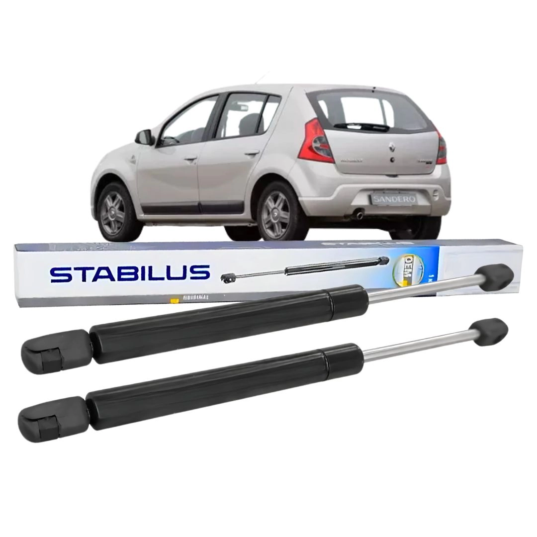 Par Amortecedor Porta Malas Para Renault Sandero 2007 a 2014