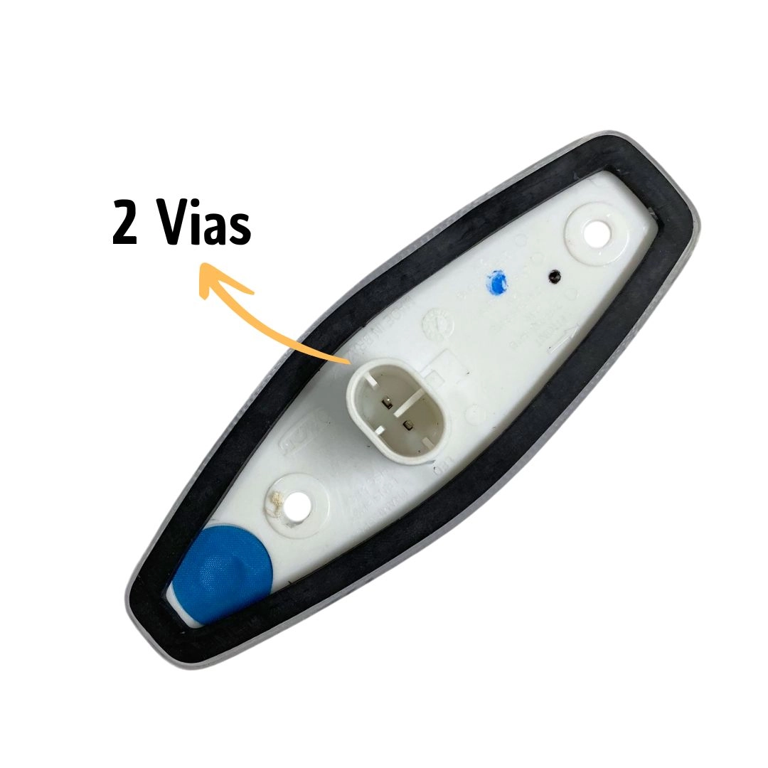 Lanterna Teto Cabine Frontal VW Delivery Novo LED 24V CR Lanterna Teto Cabine Frontal VW Delivery Novo LED 24V CR