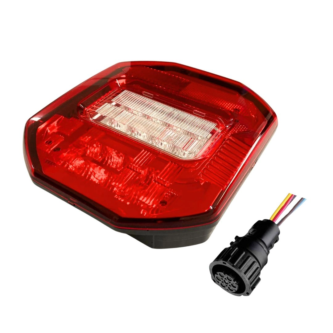 Par Lanterna Ford Cargo Vw Constellation Troller + Chicotes