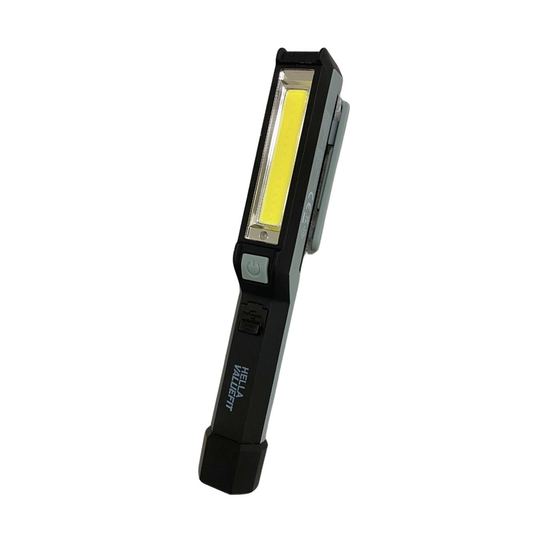 Lanterna Mão Led Pen Light Hella 17cm 2 Função Recarregável 