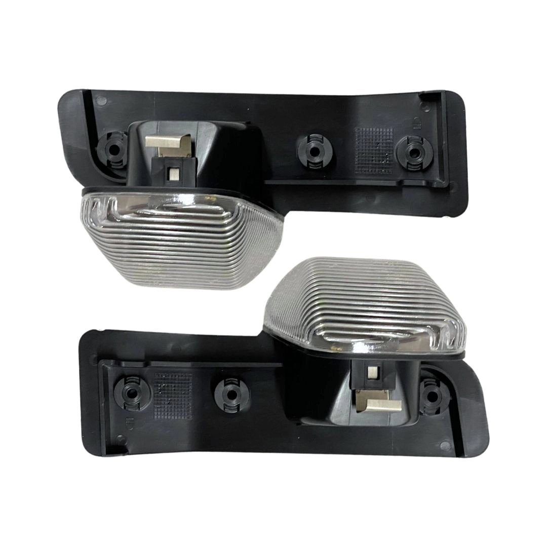 Par Lanterna Pisca Chifrinho Para Iveco Stralis Branca