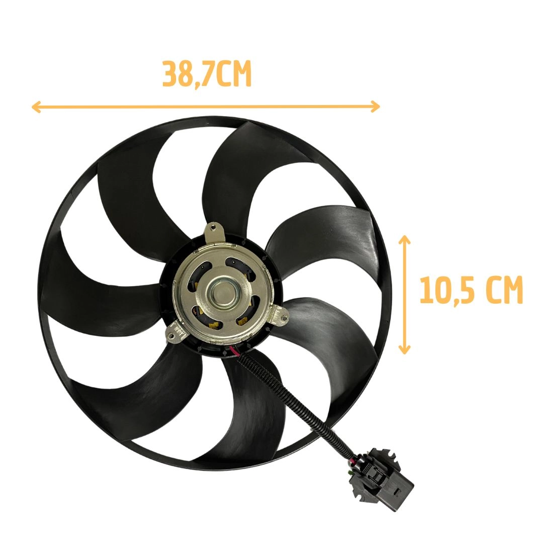 Ventoinha Radiador Para HB20 1.0 1.6 Após 2012