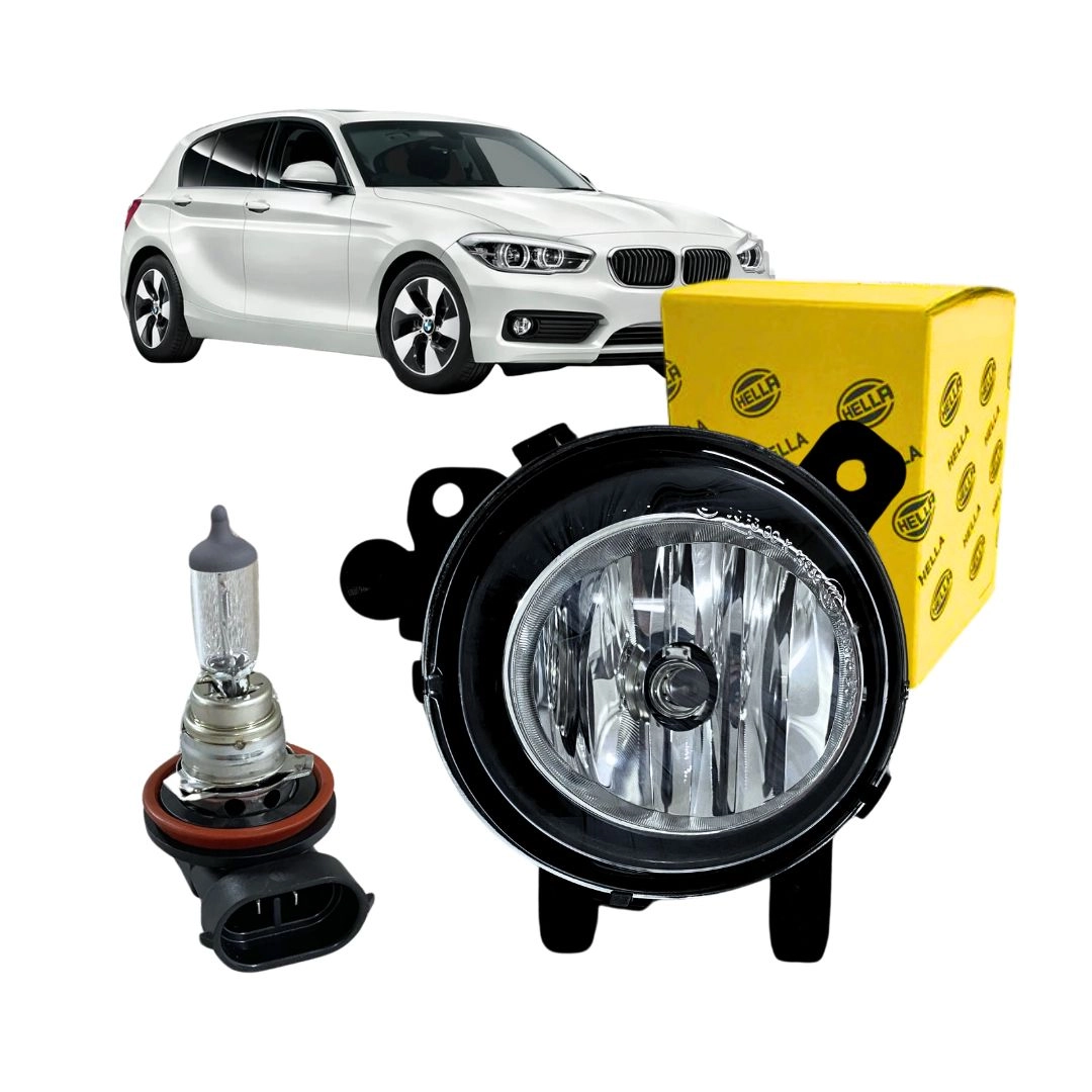 Farol Milha Para BMW 114i 116i 118i 11 a 19 Esquerdo Hella