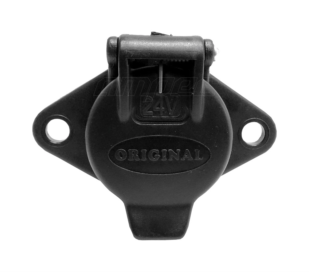 Par Tomada Eletrica Caminhao Carreta Macho Femea 7P Original Par Tomada Eletrica Caminhao Carreta Macho Femea 7P Original