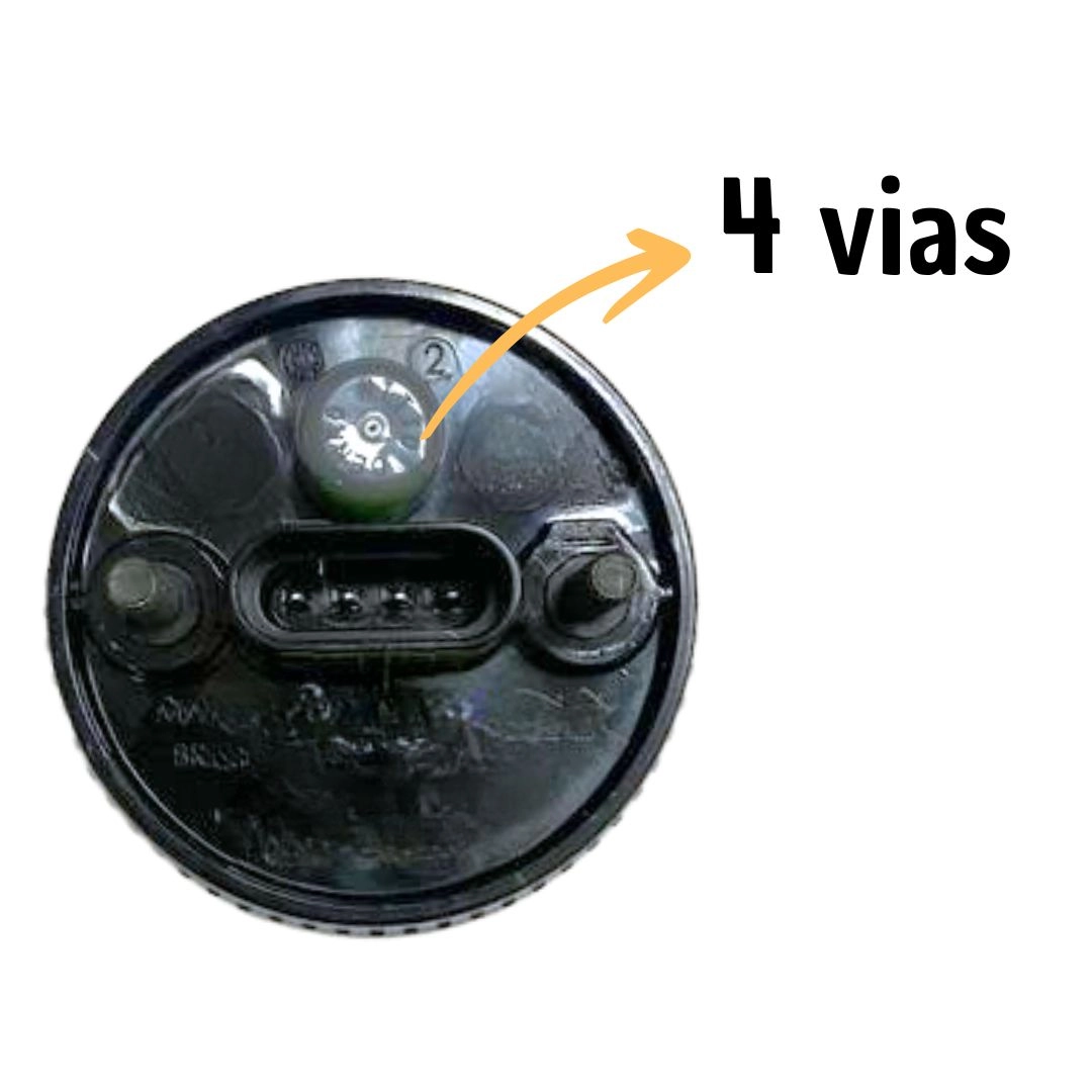 Farol Auxiliar Milha DRL LED 24v Para Mercedes Benz Accelo Após 2023 Sinal Sul A9798200356