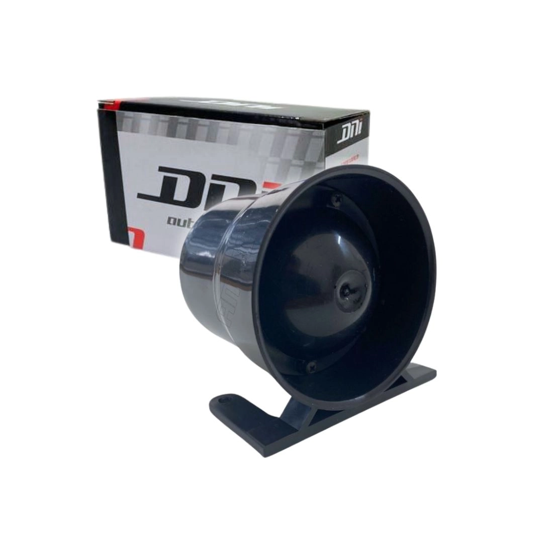 Sirene Alarme Intermitente Marcha Ré Bivolt 12v/24v Sirene Ré Caminhão Carreta Van Utilitários DNI 4027