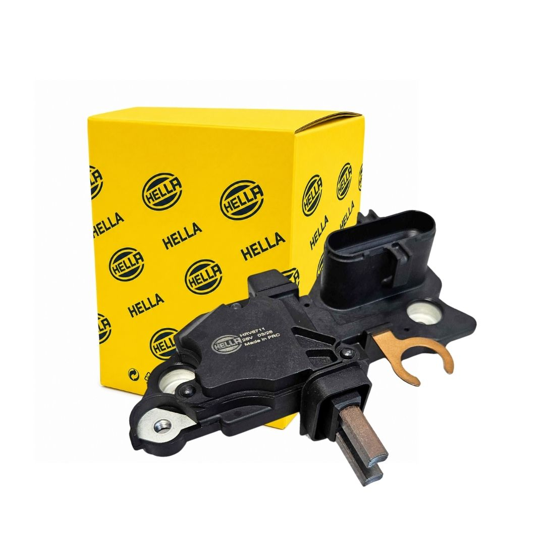 Regulador de Voltagem Alternador 24V Hella Iveco Mercedes-Benz Scania Volkswagen