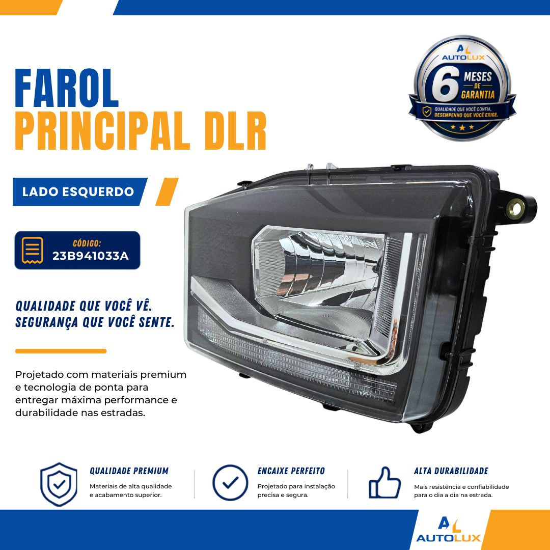 Par Farol Principal DRL Para VW Delivery Express 4150 6160 9170 11180 13180 Com Lâmpadas 23B941033A 23B941034A Par Farol Principal DRL Para VW Delivery Express 4150 6160 9170 11180 13180 Com Lâmpadas 23B941033A 23B941034A