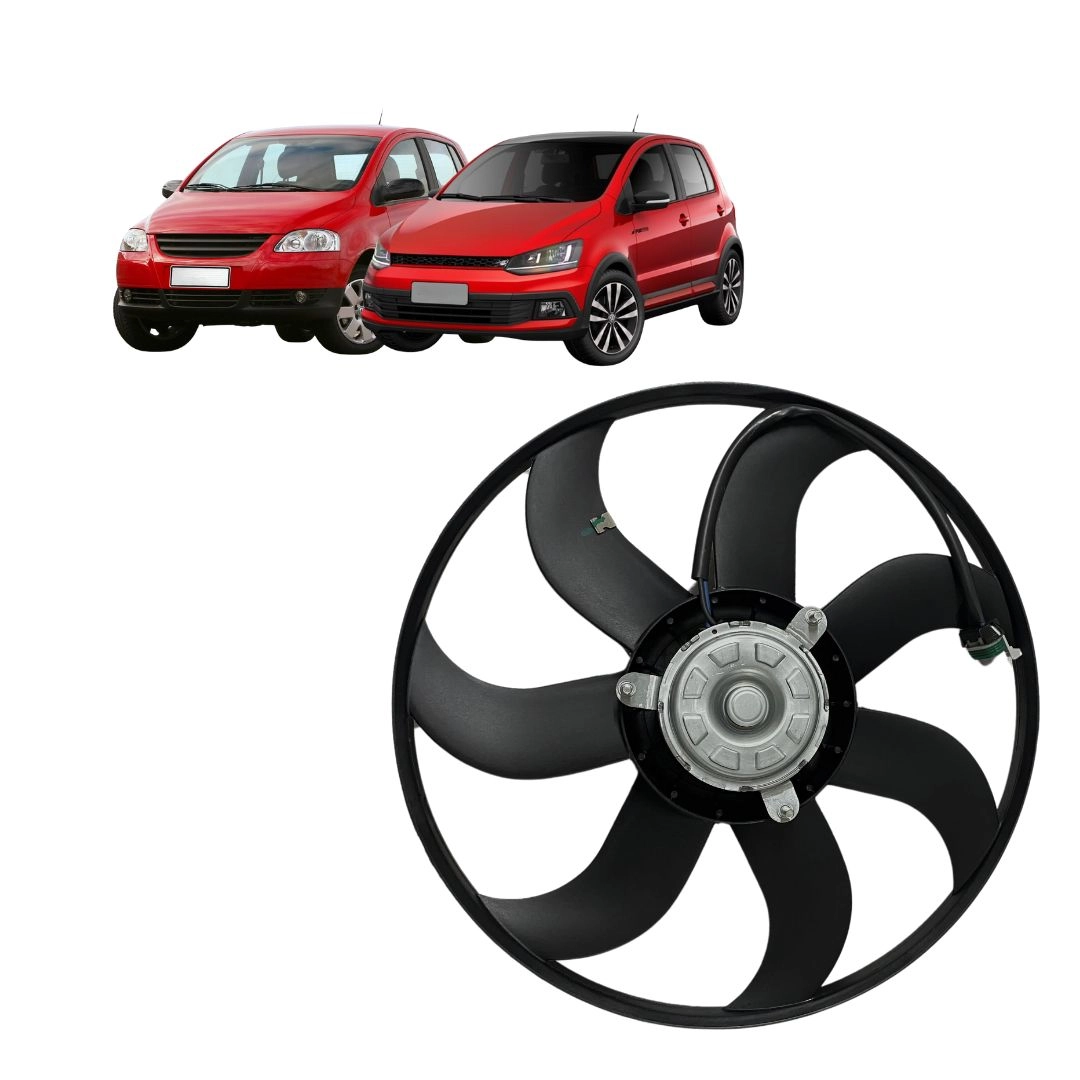 Eletro Ventoinha Radiador Para Fox 1.0 2008 a 2018 7 Pás Eletro Ventoinha Radiador Para Fox 1.0 2008 a 2018 7 Pás