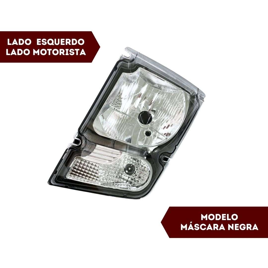 Farol Principal Dianteiro 24v Para Volvo Vm 17 Volvo Vm 260 Volvo Vm 310 Lado Esquerdo Autolux 89210727 Farol Principal Dianteiro 24v Para Volvo Vm 17 Volvo Vm 260 Volvo Vm 310 Lado Esquerdo Autolux 89210727
