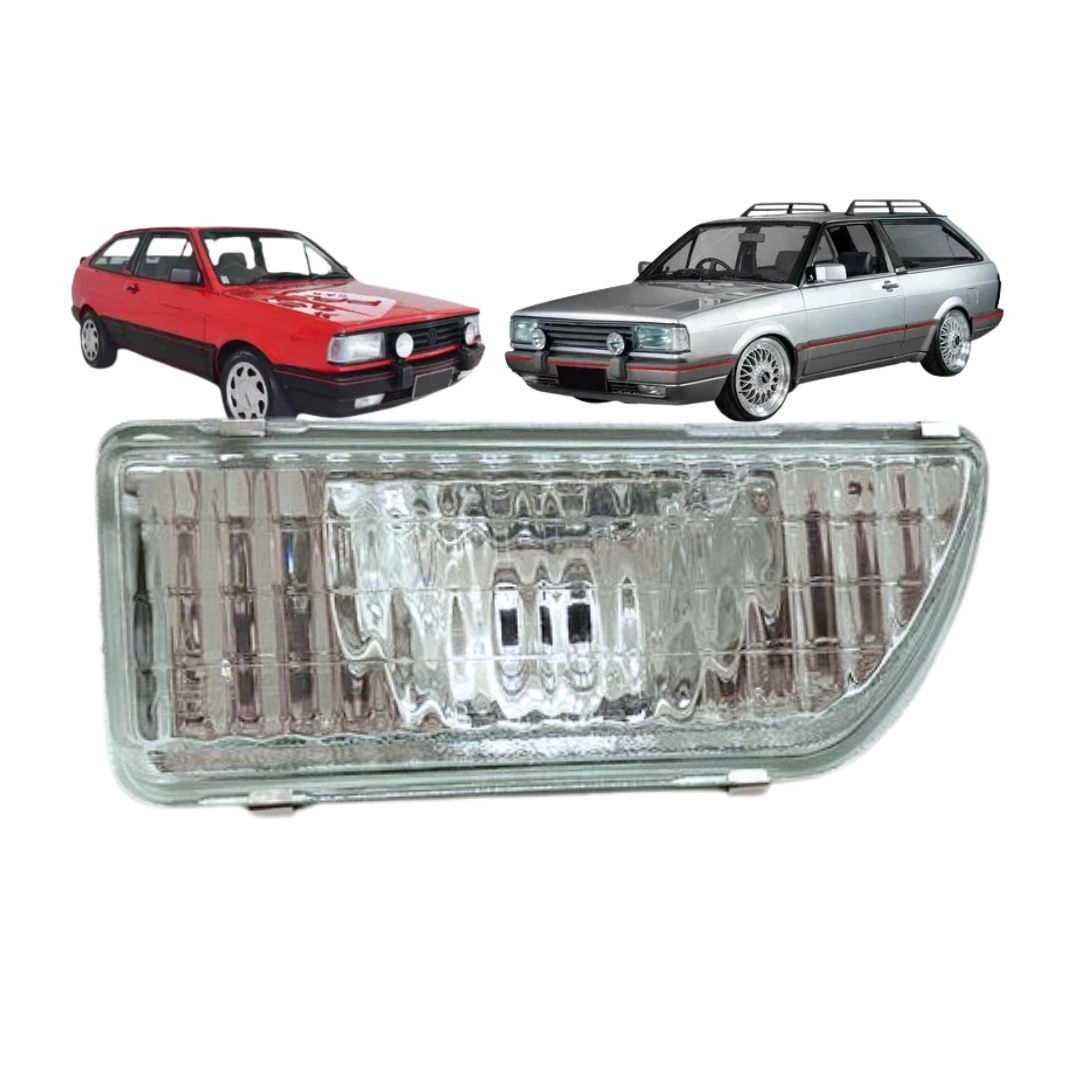 Farol Milha Para Gol Parati Quadrado 1987 a 1996 Vidro LE