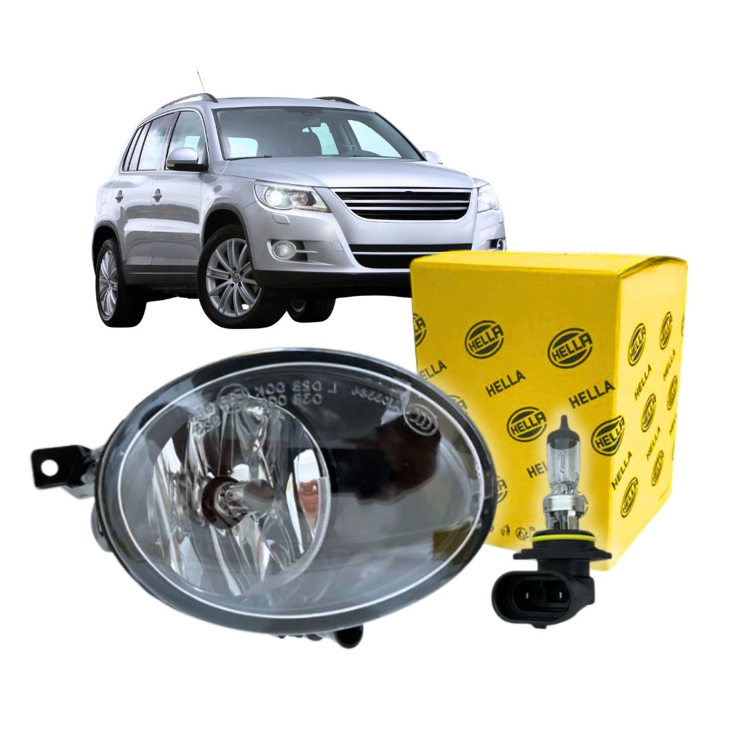 Farol Milha Auxiliar Neblina Jetta Tiguan 2010 até 2016 LD