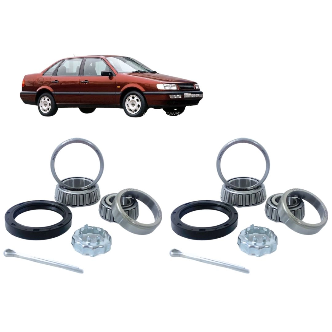Kit 2 Rolamento Roda Traseira Para VW Passat 1995 a 1997 ZEN