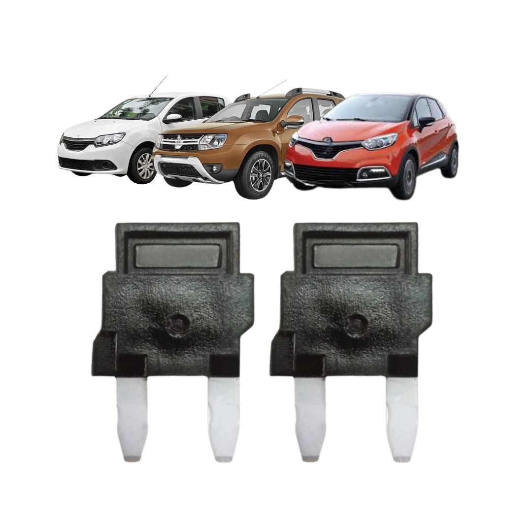 Par 2 Fusível Mini Diodo Renault Sandero Logan Kwid Duster