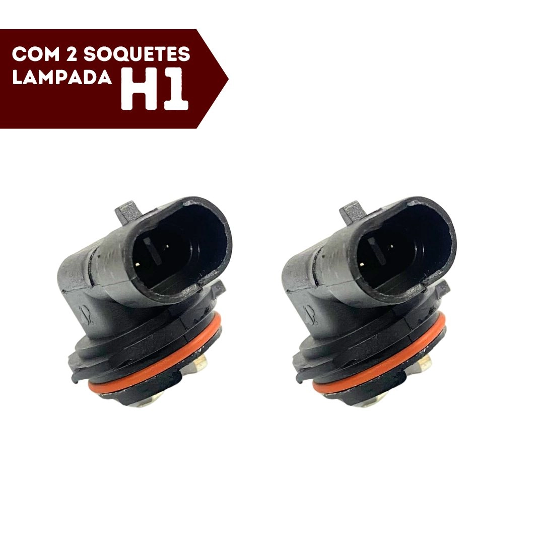 Par Farol Auxiliar Para S10 01 a 07 Blazer 01 a 07 Vidro 