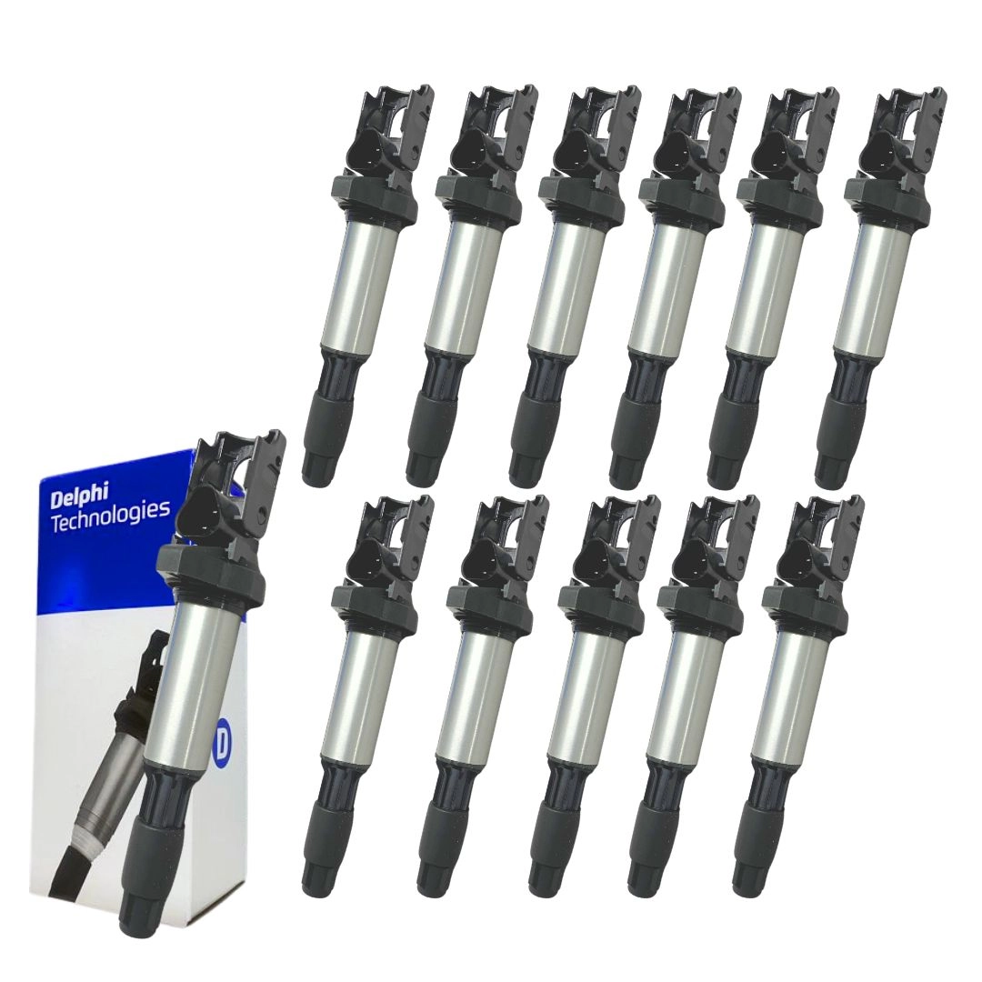 Kit 12 Bobina Ignição Para BMW 760i 6.0 V12 2002 a 2008