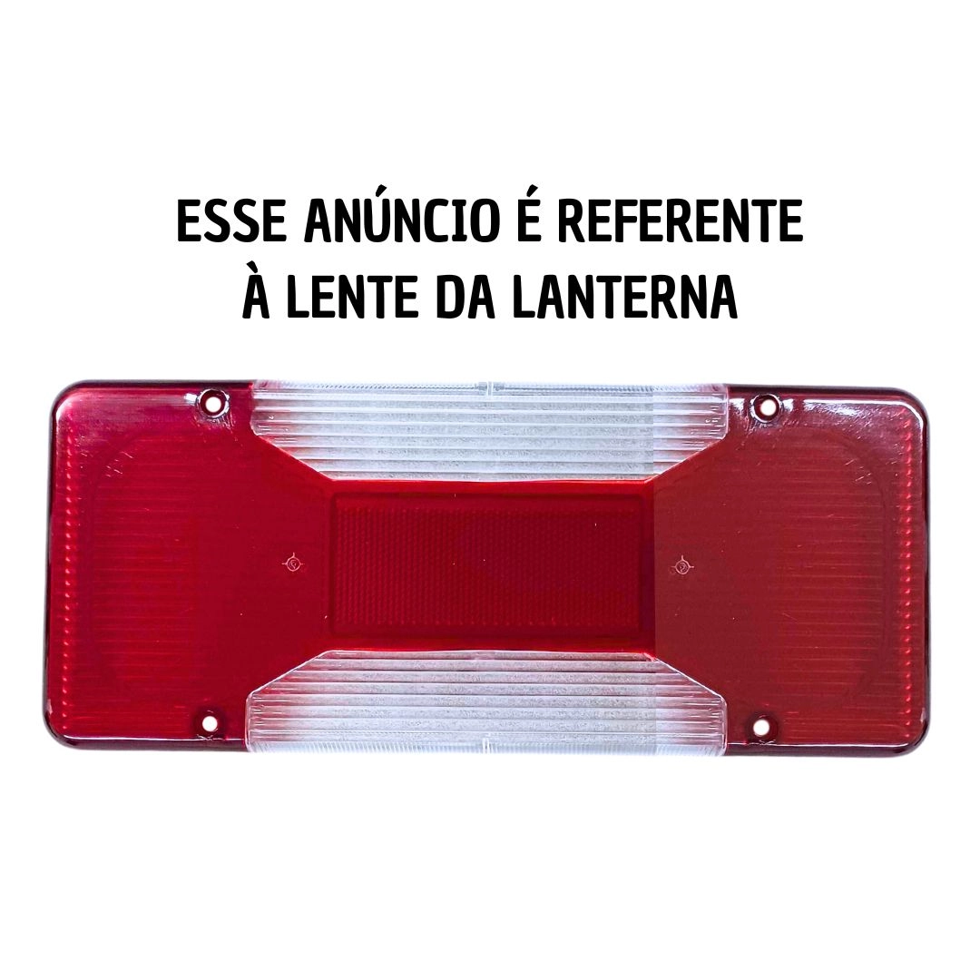 Lente Lanterna Iveco Daily Após 2007 Direito / Esquerdo