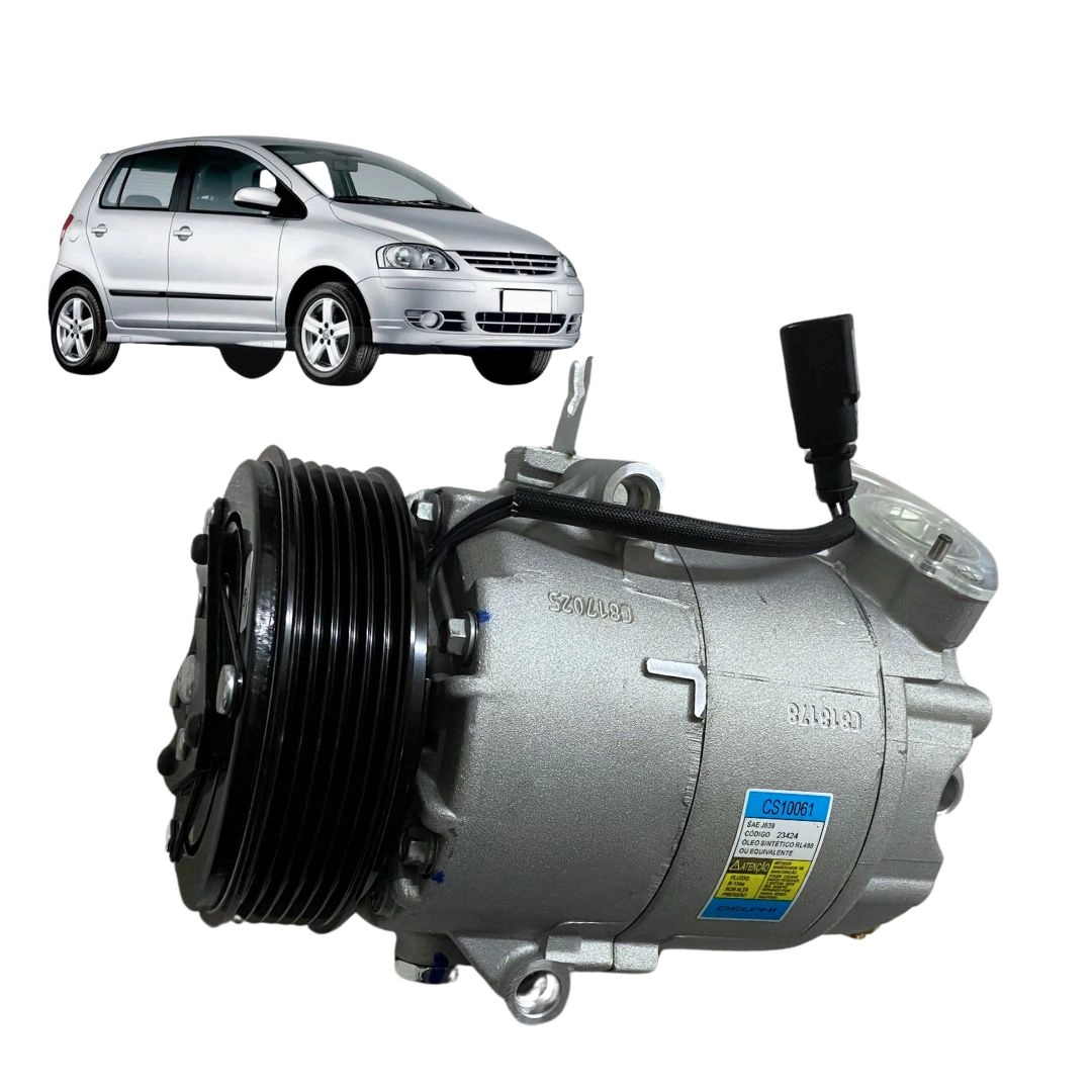 Compressor de Ar Condicionado Para Fox 1.0 1.6 2003 a 2007