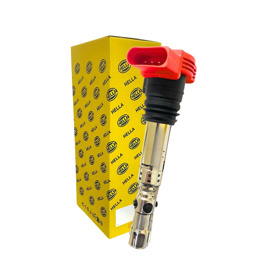 Bobina de Ignição Para Audi A4 A6 3.0 2001 a 2006 Hella