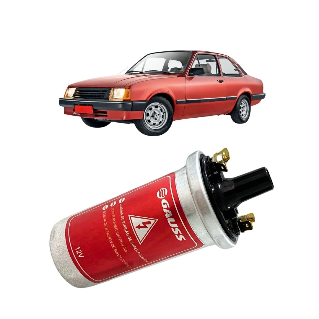 Bobina Ignição 12v Para Chevette 1.6 1981 a 1995 0221119021 Bobina Ignição 12v Para Chevette 1.6 1981 a 1995 0221119021