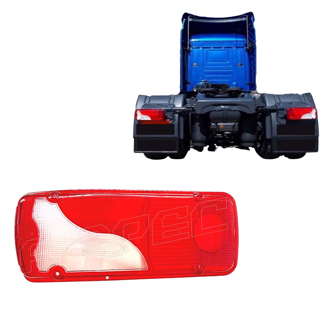 Lente Traseira ParaScania S4 S5 Botinha Após 07 LE