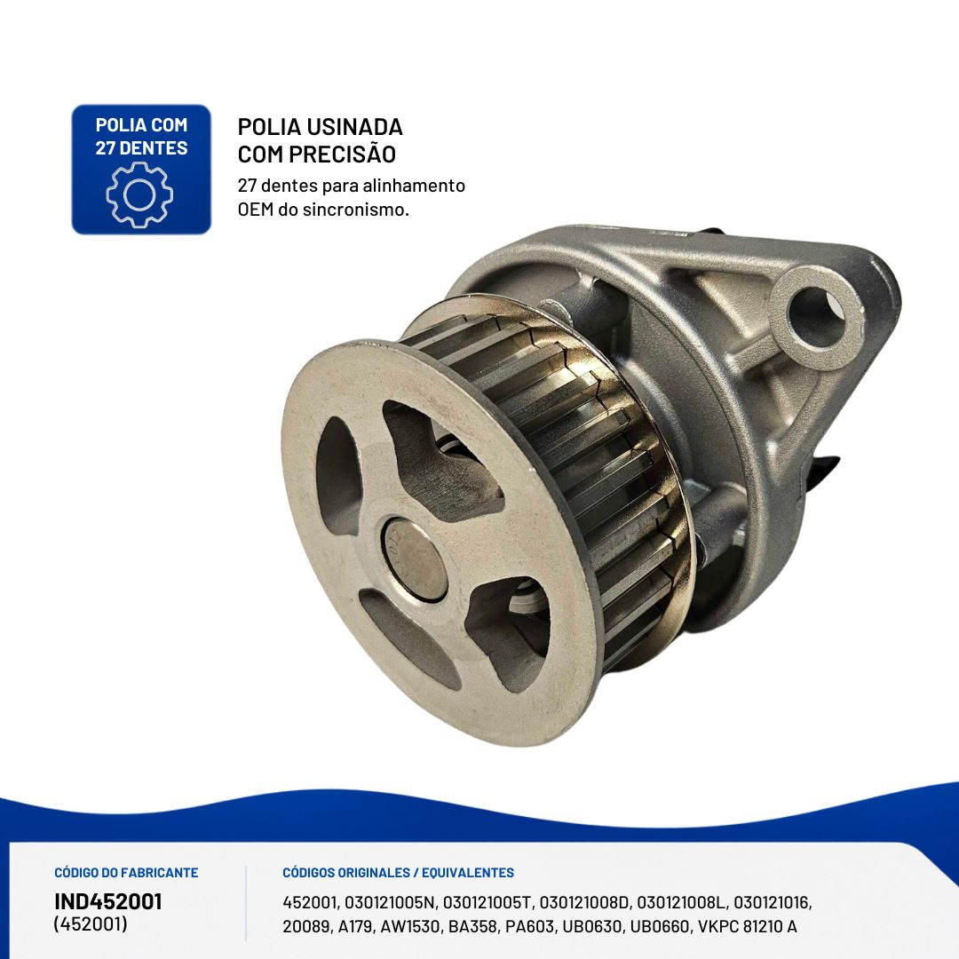 Bomba De Água Para Volkswagen Gol G2 G3 G4 G5 1.0 8v Fox 1.0 1.6 Polo 1.0 1.3 1.4 Kombi 1.4 Golf 1.6 Motor AT EA111