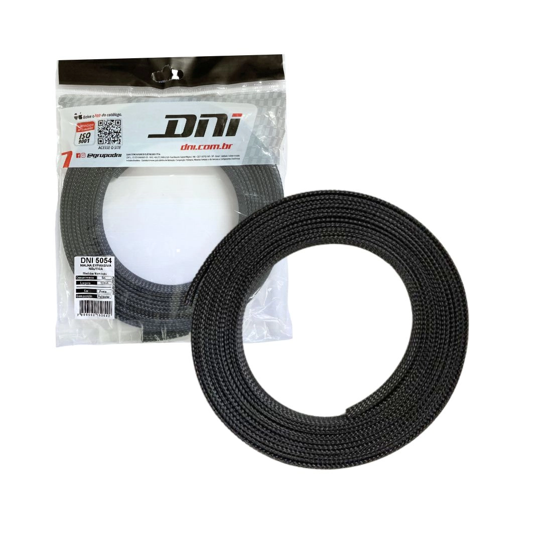 Malha Nautica Expansiva 10mm 5 metros Anti Chama DNI 5054