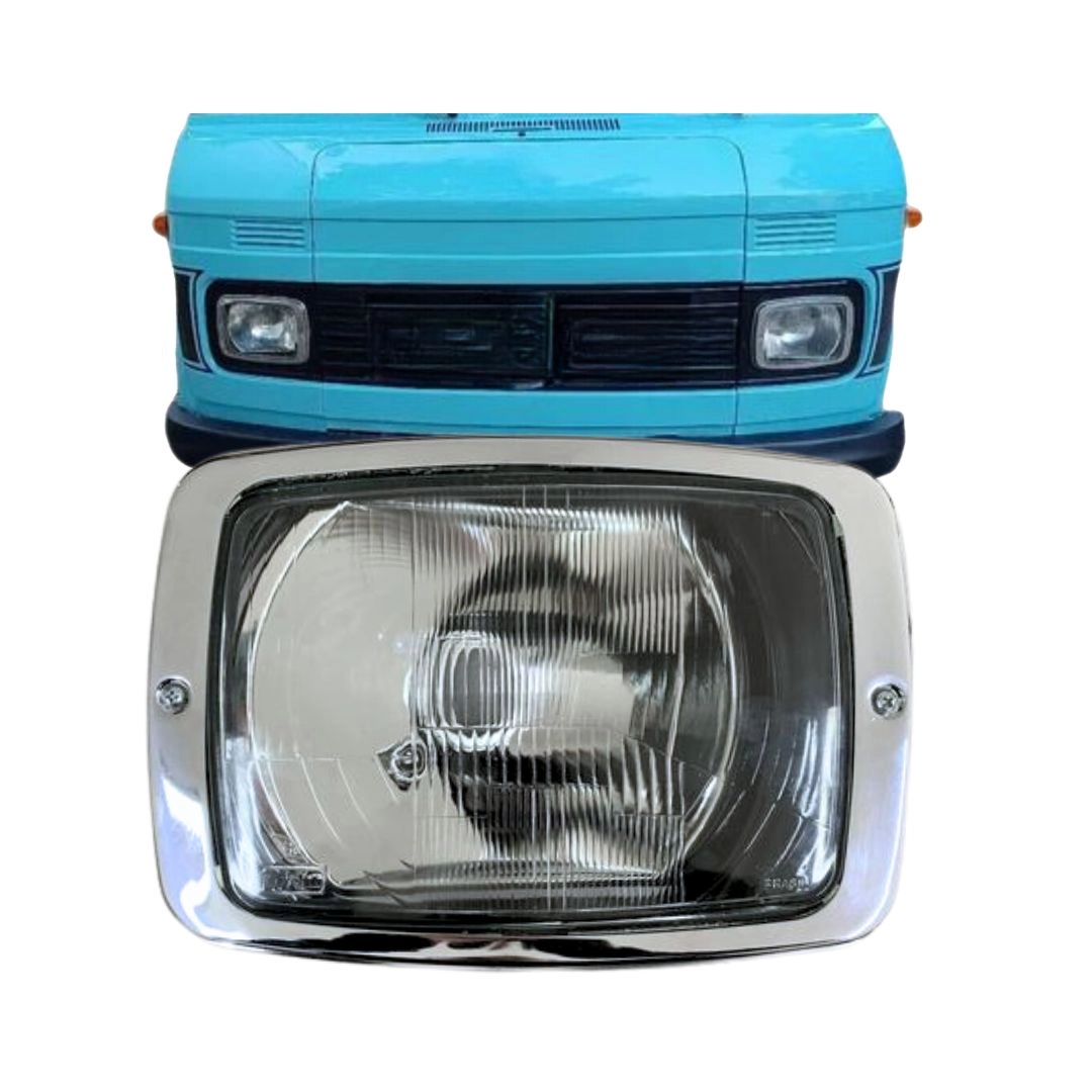 Farol Dianteiro Principal Para Mercedes Benz 608 708 1972 a 1989 Lado Direito Nino