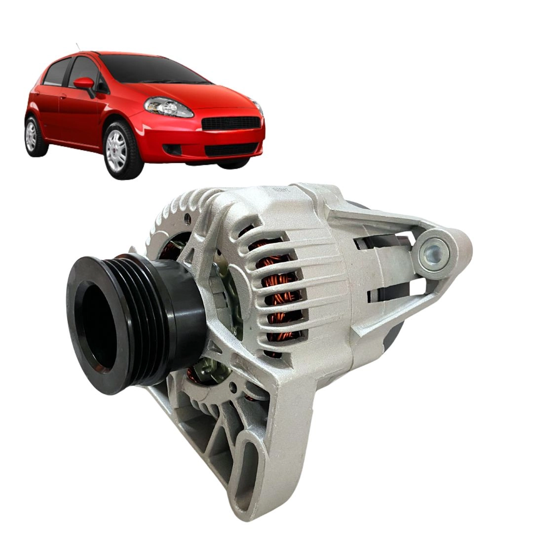 Alternador Para Fiat Punto 1.4 T-Jet 2009 a 2012 ZEN 44002 Alternador Para Fiat Punto 1.4 T-Jet 2009 a 2012 ZEN 44002