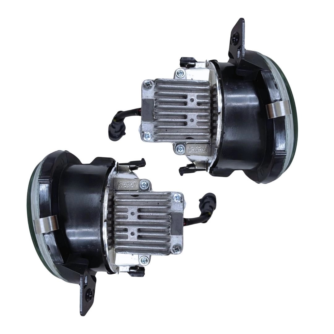 Par Farol Milha ParaScania Série S4 S5 Black Interno Par Farol Milha ParaScania Série S4 S5 Black Interno