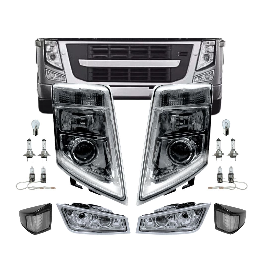 Kit Farol Completo Para Volvo FM FH FM13 FH13