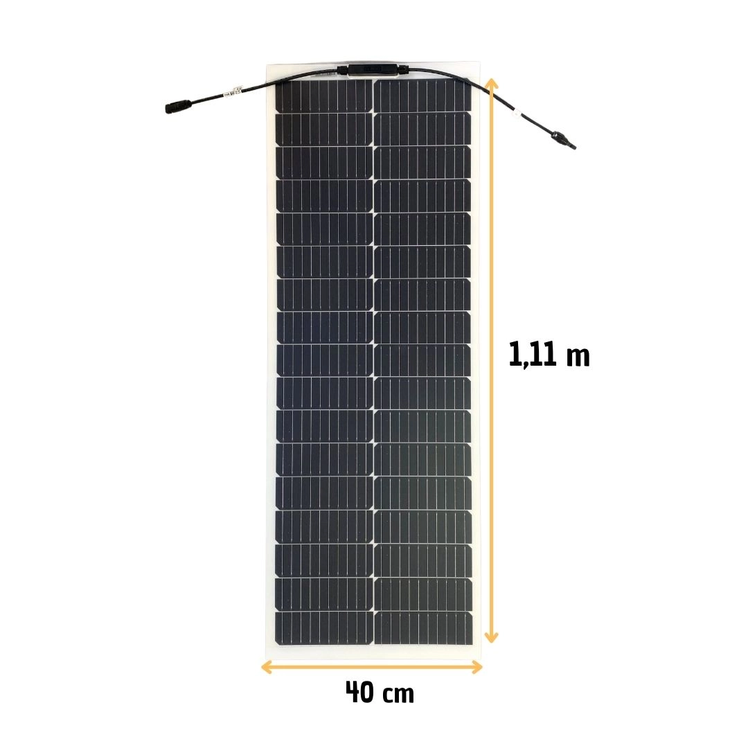 Kit Painel Solar Caminhão MotorHome 80w + Controlador Carga