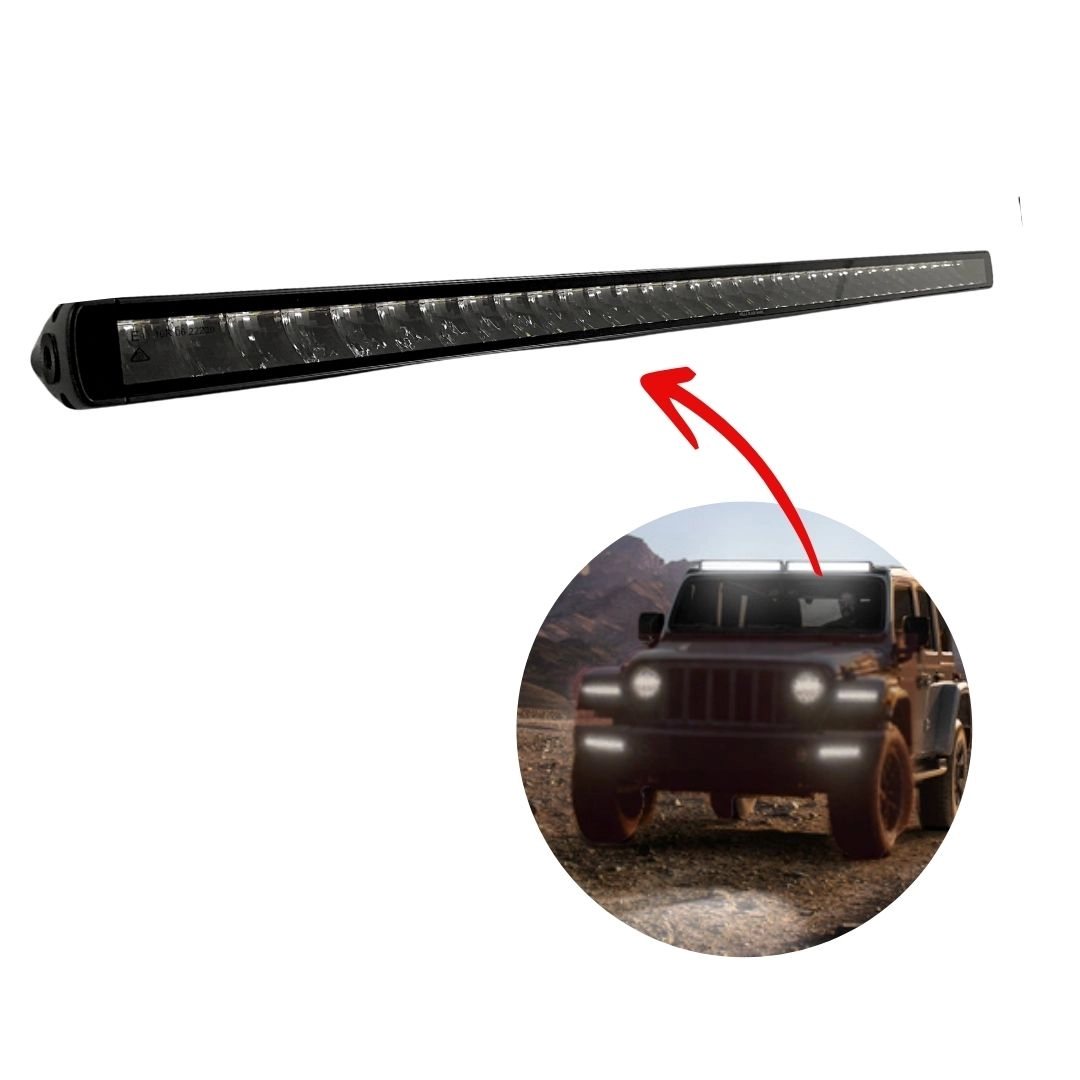 Barra de Led Led Automotiva 32 Pol 80cm Hella Black Magic