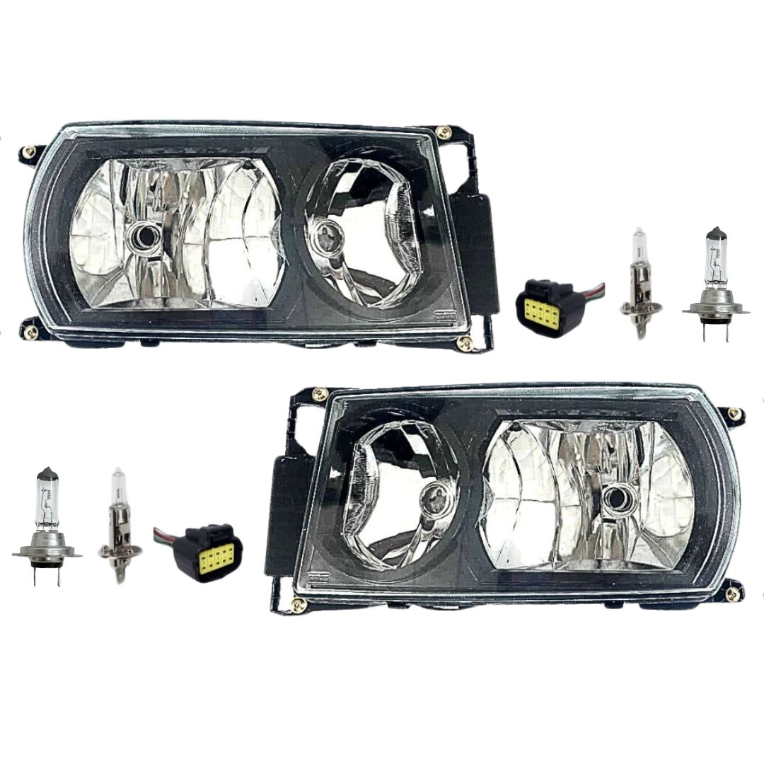 Kit Farol ParaScania Serie 5 S4 S5 Mascara Negra Kit Farol ParaScania Serie 5 S4 S5 Mascara Negra