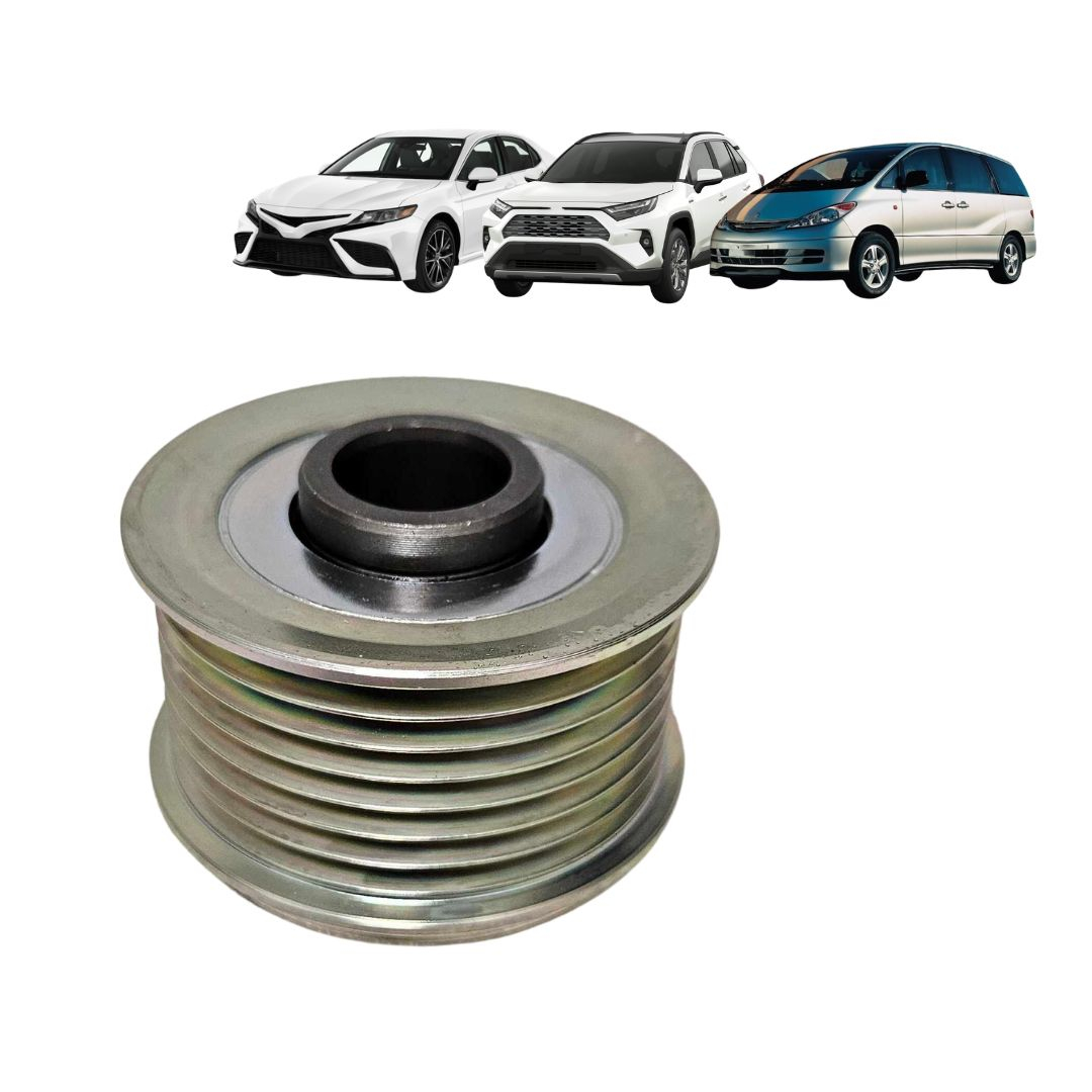 Polia Roda Livre Alternador 7 Filetes Para Toyota RAV 4 II 2.4 RAV 4 III 2.4 Camry 2.4 Previa 2.4 ZEN 1042104880