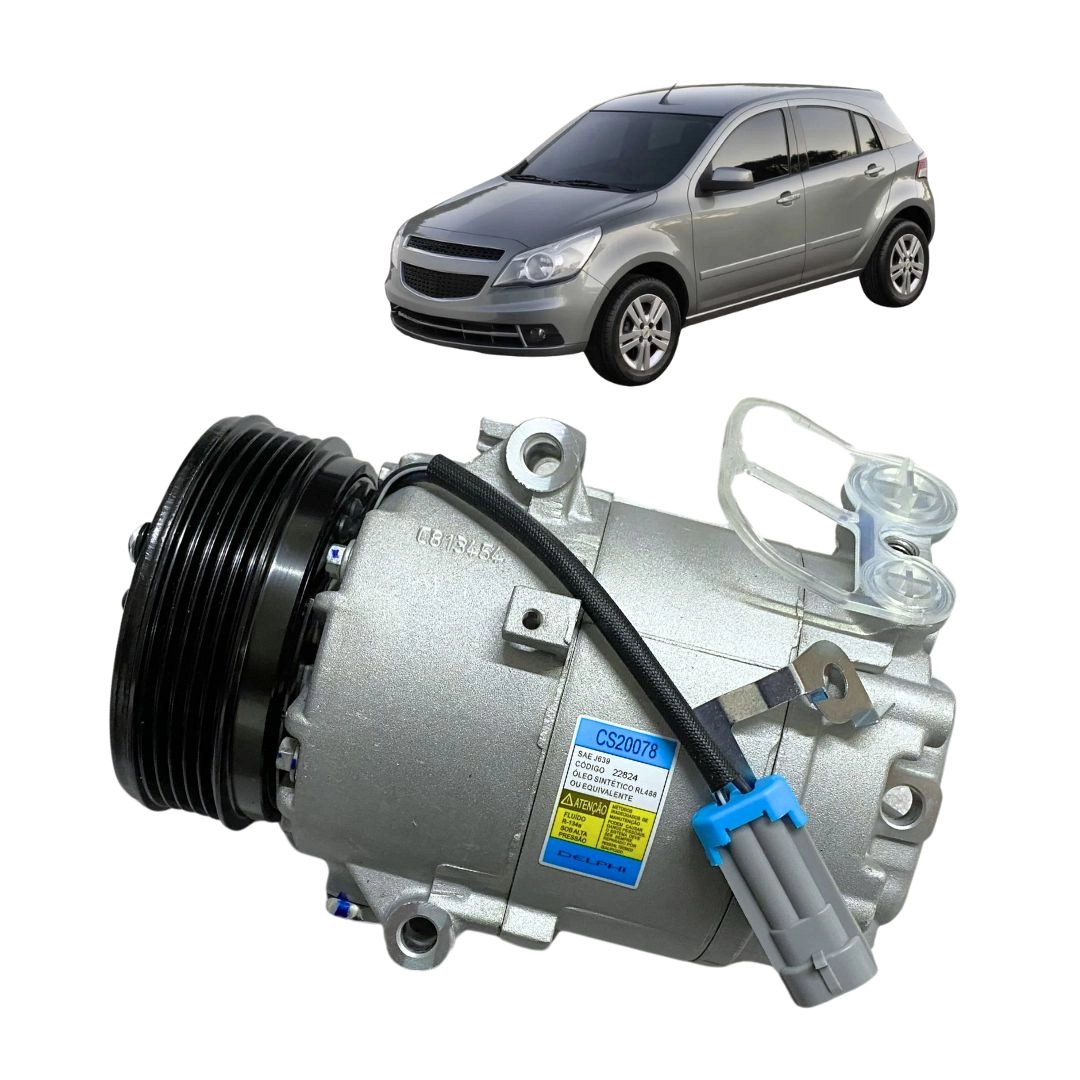 Compressor de Ar Condicionado Para Agile 1.4 2010 a 2014
