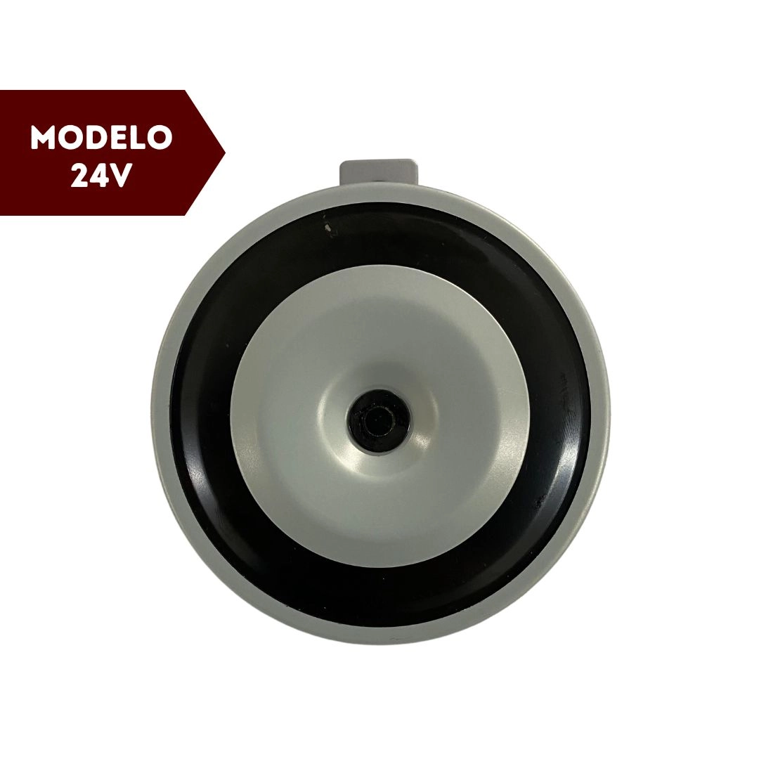 Buzina Bibi Bi-Bi Paquerinha Disco 24v Universal 113mm 2 Terminais 116dB Hella 3AL002768841