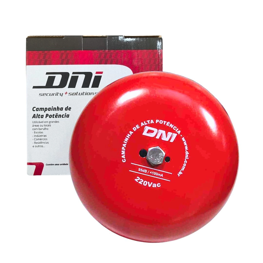 Campainha Sirene Gongo Escola Hospital Empresa Potencia 220V