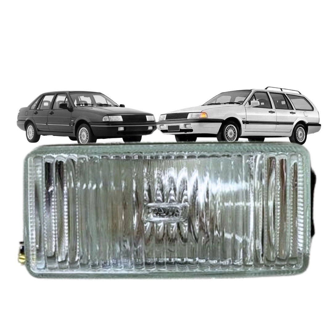 Farol Milha Para Santana Quantum 1991 a 1995 Lente Vidro