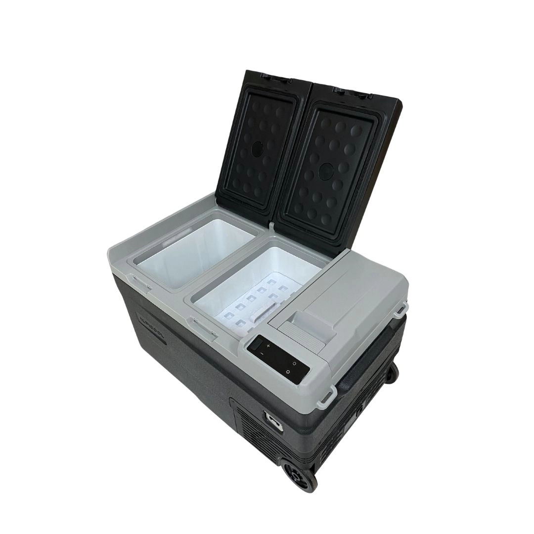 Geladeira 35 Litros Portátil Dupla 12/24v 110/220v Caminhão Geladeira 35 Litros Portátil Dupla 12/24v 110/220v Caminhão