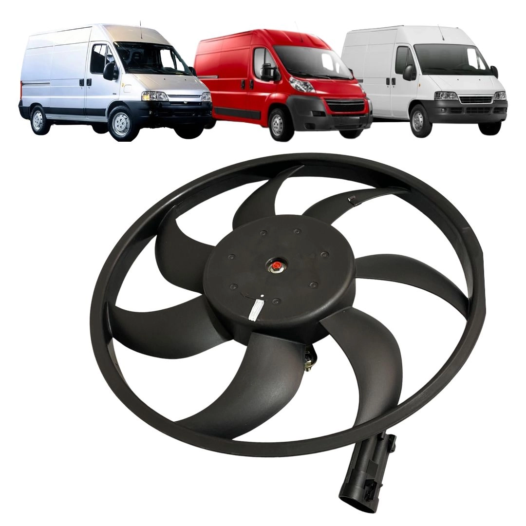 Ventoinha Radiador Para Ducato Jumper Boxer Lado Esquerdo Ventoinha Radiador Para Ducato Jumper Boxer Lado Esquerdo