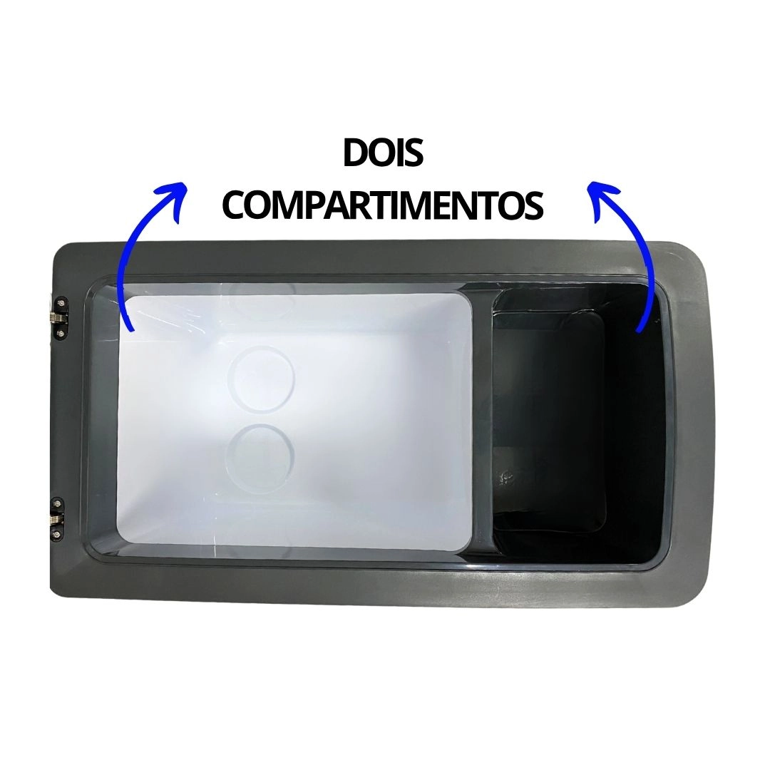 Geladeira Portátil 26 Litros 12/24v 110/220v Para Caminhão Carro Trailer Motor Home Micro-Ônibus Quadrivolt Maxfreeze Geladeira Portátil 26 Litros 12/24v 110/220v Para Caminhão Carro Trailer Motor Home Micro-Ônibus Quadrivolt Maxfreeze