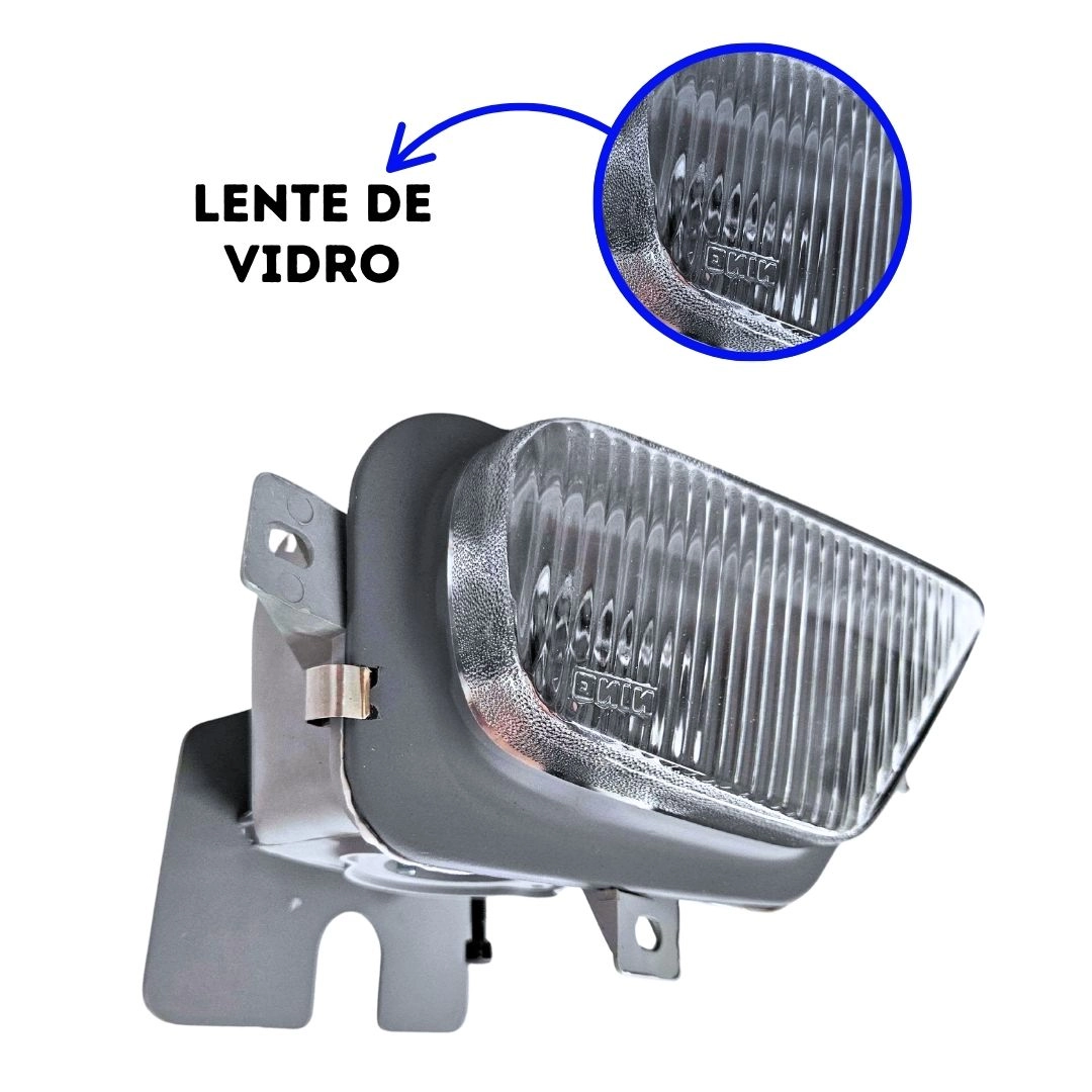 Farol Auxiliar Neblina Para S10 Blazer 1999 a 2000 Vidro LD Farol Auxiliar Neblina Para S10 Blazer 1999 a 2000 Vidro LD