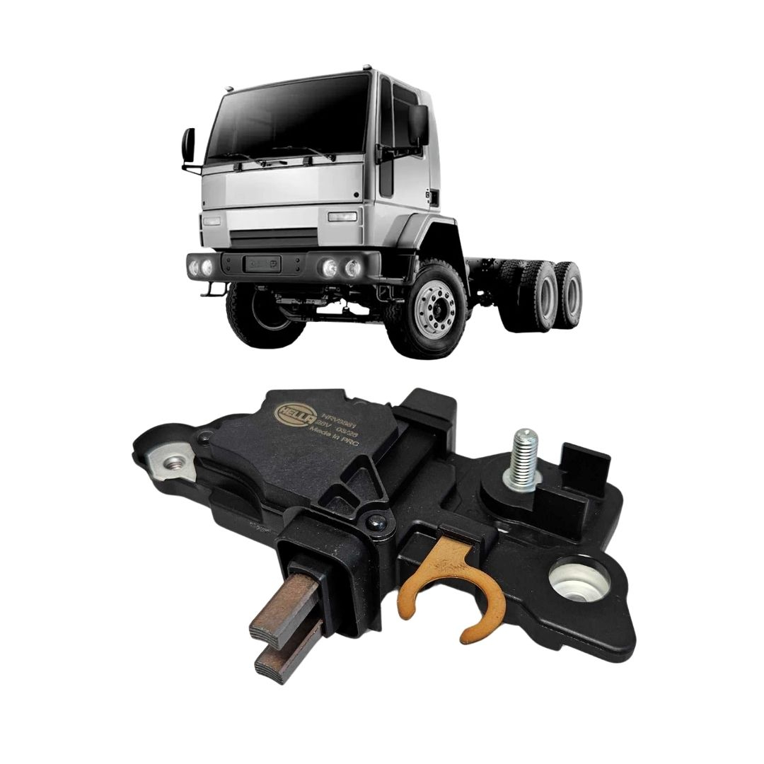 Regulador de Voltagem Alternador 24V Hella Ford Cargo World Truck 2006 a 2012 IK5204 Regulador de Voltagem Alternador 24V Hella Ford Cargo World Truck 2006 a 2012 IK5204