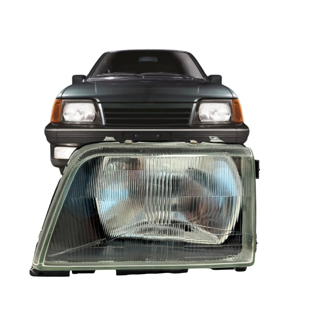 Farol Principal Lado Esquerdo Vidro GM Monza 1982 a 1987 Hatch Sedan Perua 94634941 Farol Principal Lado Esquerdo Vidro GM Monza 1982 a 1987 Hatch Sedan Perua 94634941
