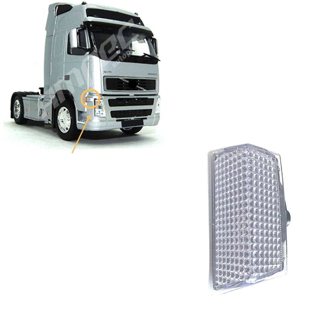 Lanterna Pisca Seta ParaVolvo FH FM 2004 Cristal LD