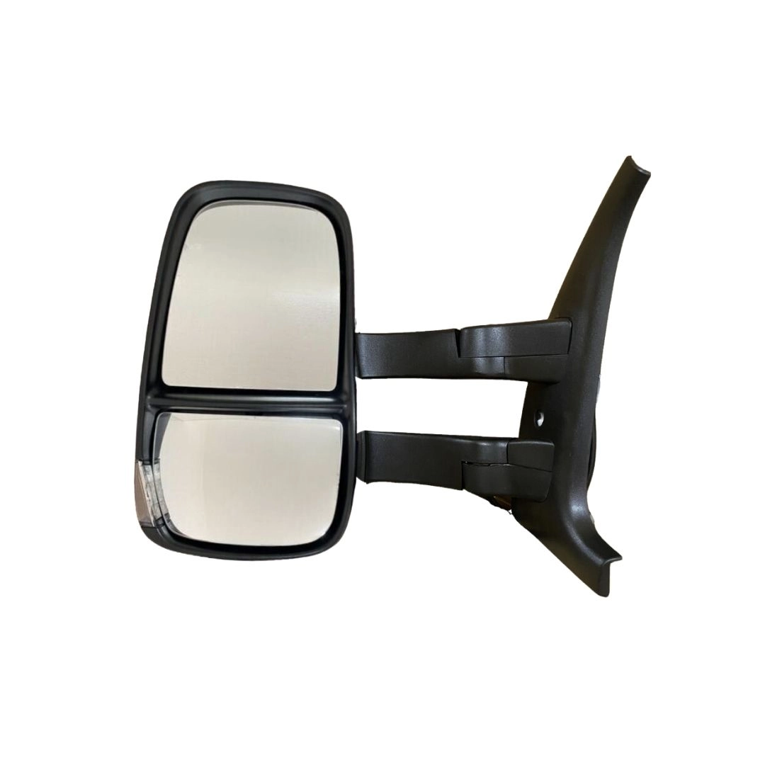 Retrovisor Completo Elétrico Lado Esquerdo Braço Longo Com Pisca Seta Integrado 24V Iveco Daily 3.0 16V Euro 3 Euro 5 35