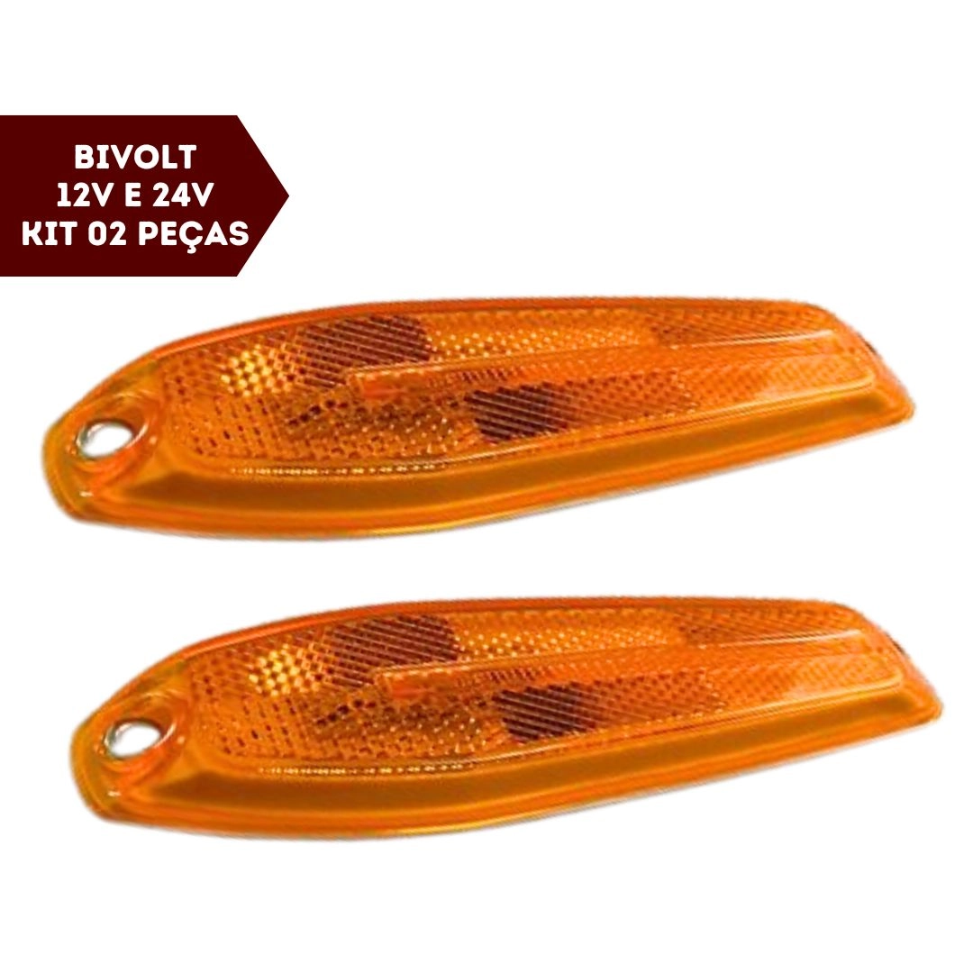 Par Lanterna Posição Lateral Refletor LED Bivolt Sinalsul Par Lanterna Posição Lateral Refletor LED Bivolt Sinalsul