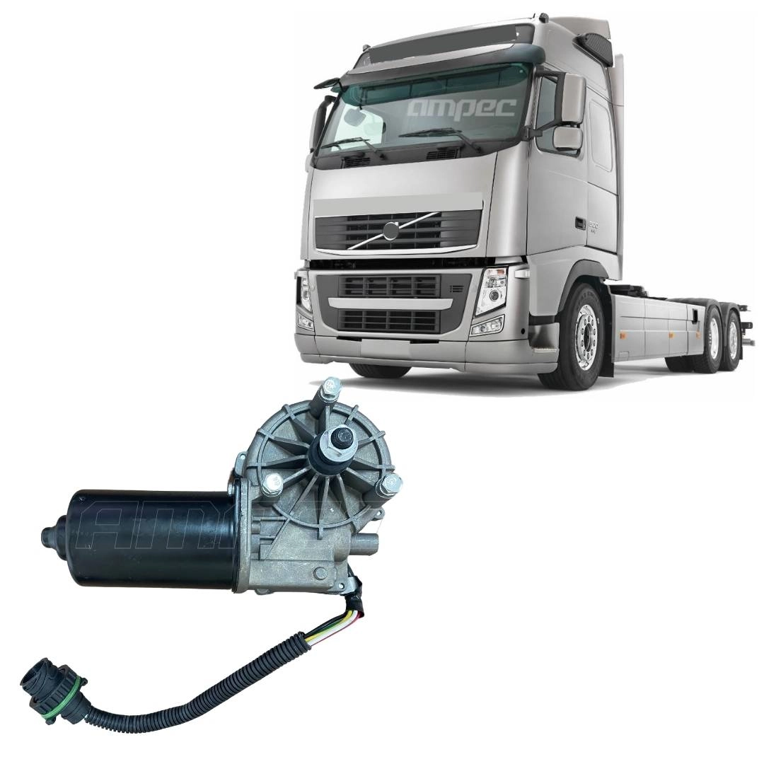 Motor Limpador Parabrisa 24v Para Volvo FM Volvo FH Volvo NH Volvo FMX EDN 20442878 Motor Limpador Parabrisa 24v Para Volvo FM Volvo FH Volvo NH Volvo FMX EDN 20442878