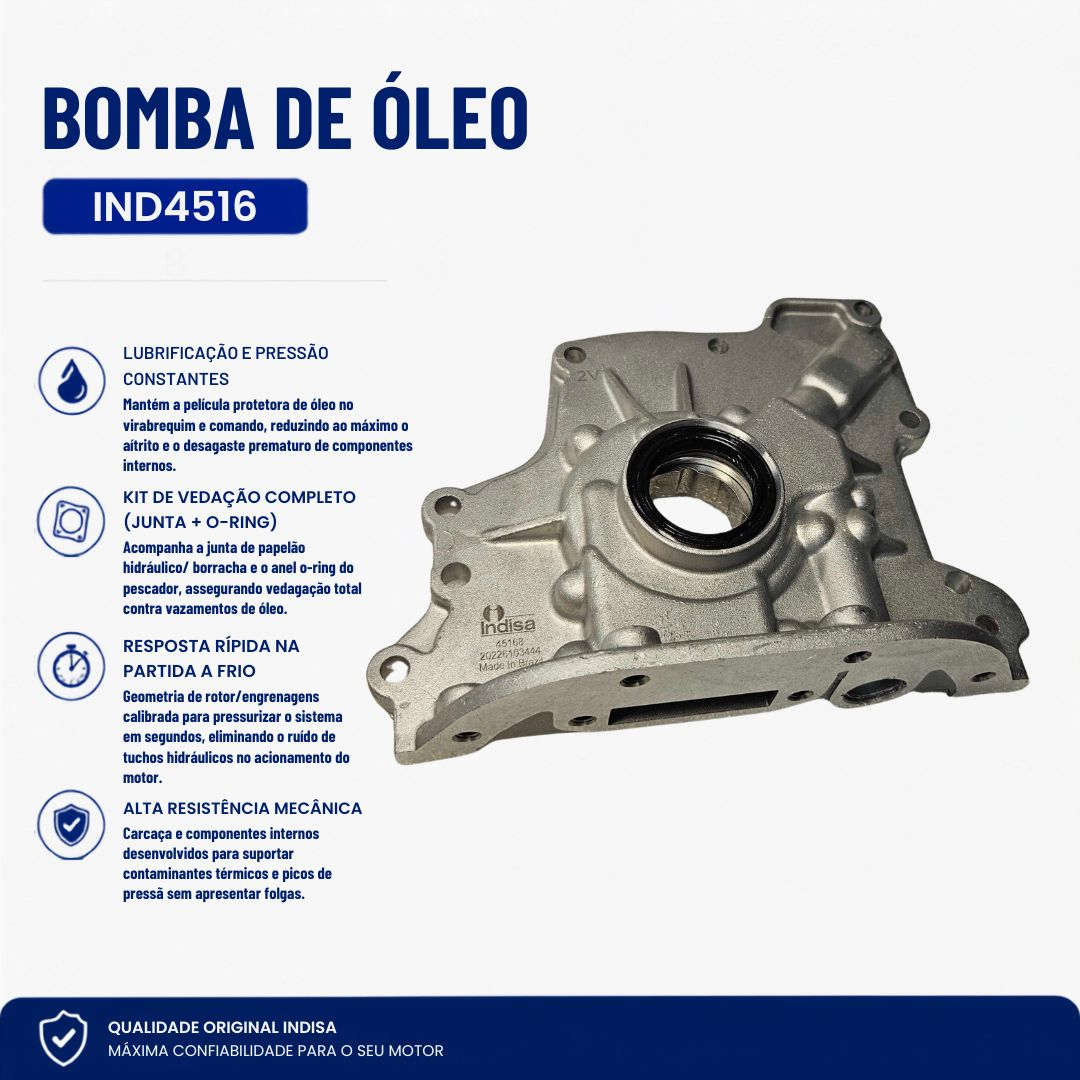 Bomba De Óleo Para Motor EA111 Vw Gol 1.0 1.6 Fox 1.0 1.6 Crossfox 1.0 1.6 Polo Golf Saveiro Parati Indisa 030115105N 